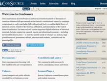 Tablet Screenshot of consource.org